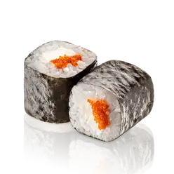 Ролл Сливочный сыр, тобико