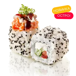 Тартар ролл Лосось Том ям