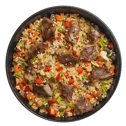 WOK Рис Двойная Говядина с овощами