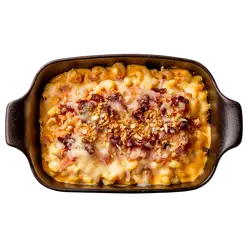 Mac&Cheese с жареным беконом
