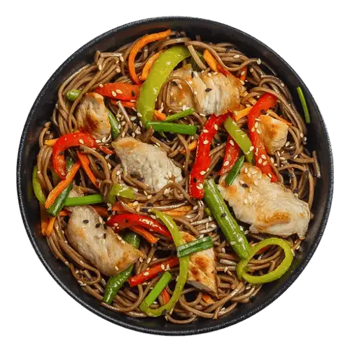 WOK Лапша Двойная Индейка с овощами